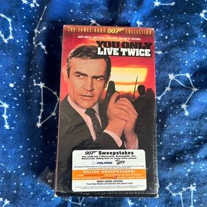 James Bond You Only Live Twice VHS Tape